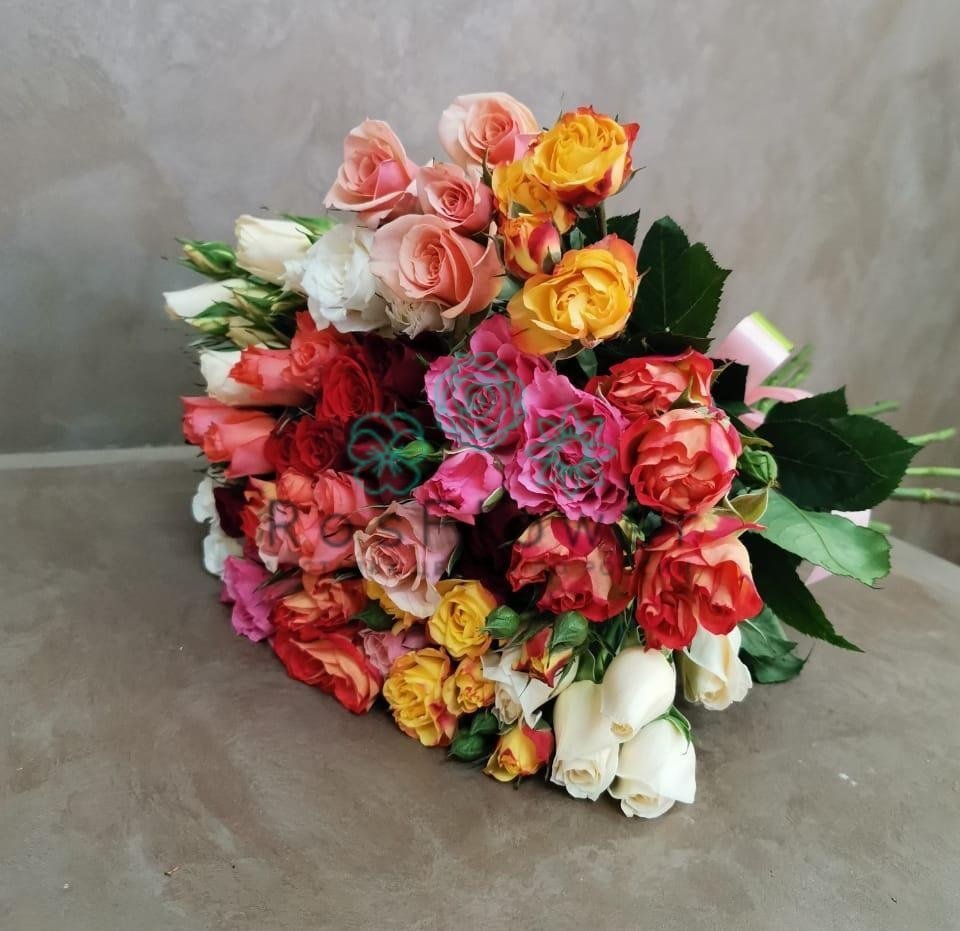 Букет цветов из: Розы в Малино