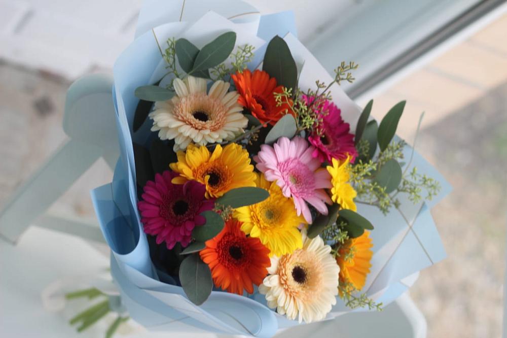 Букет цветов из: Герберы в Малино