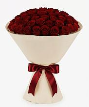 Букет 101 Бордовая роза Блэк Бакарра #REPLACE_PRED# Малино