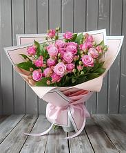 Букет Розовый кустик #REPLACE_PRED# Малино