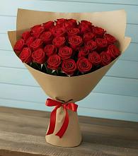 Букет Красные розы Милано #REPLACE_PRED# Малино