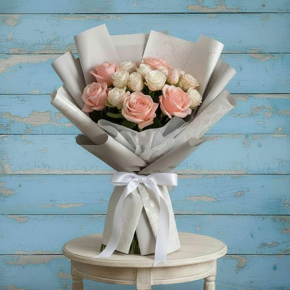 Букет цветов из: Розы в Малино