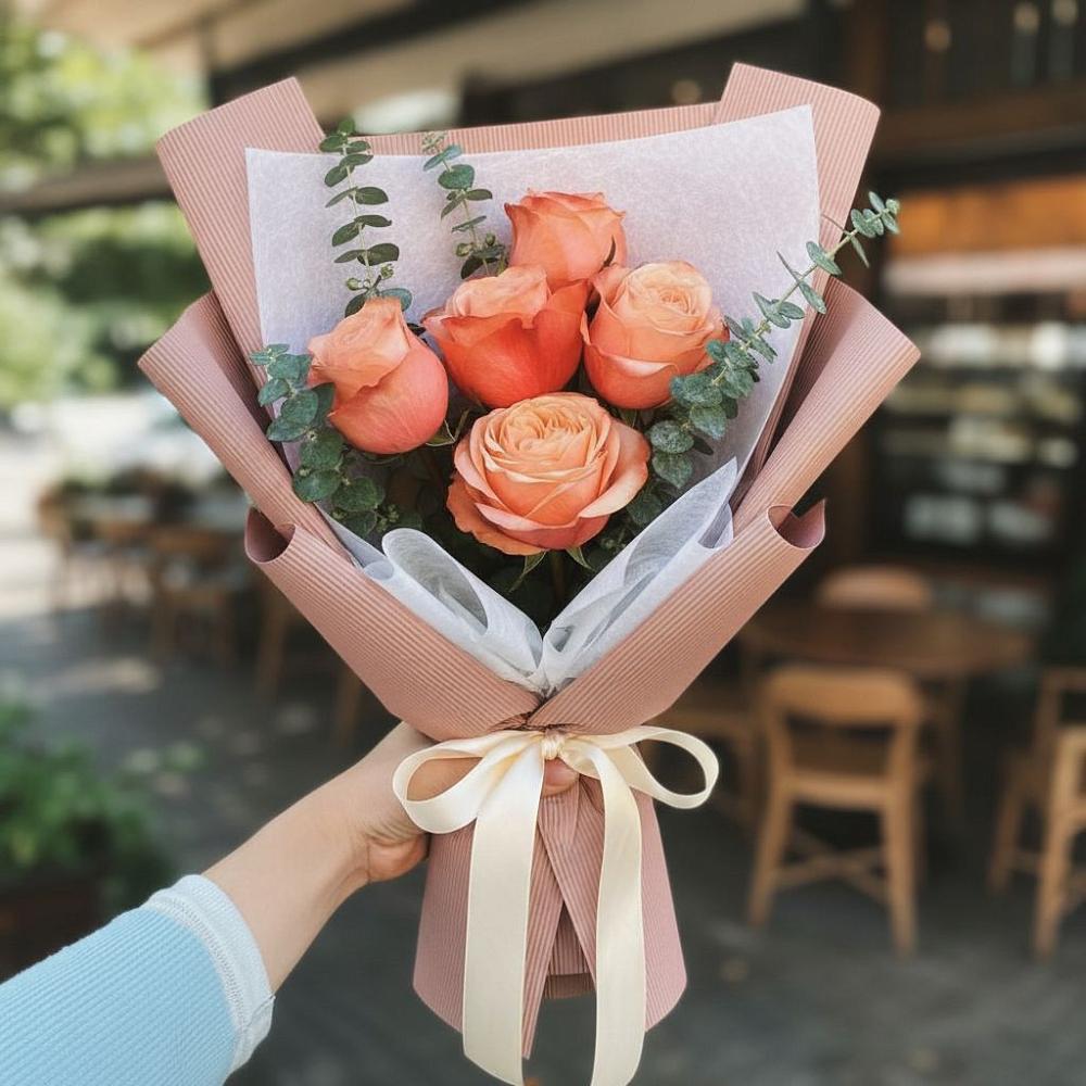 Букет цветов из: Розы в Малино