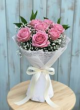 Букет цветов из:  Розы #REPLACE_PRED# Малино
