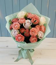 Букет цветов из:  Розы в Малино