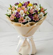 Букет цветов из:  Альстромерии в Малино