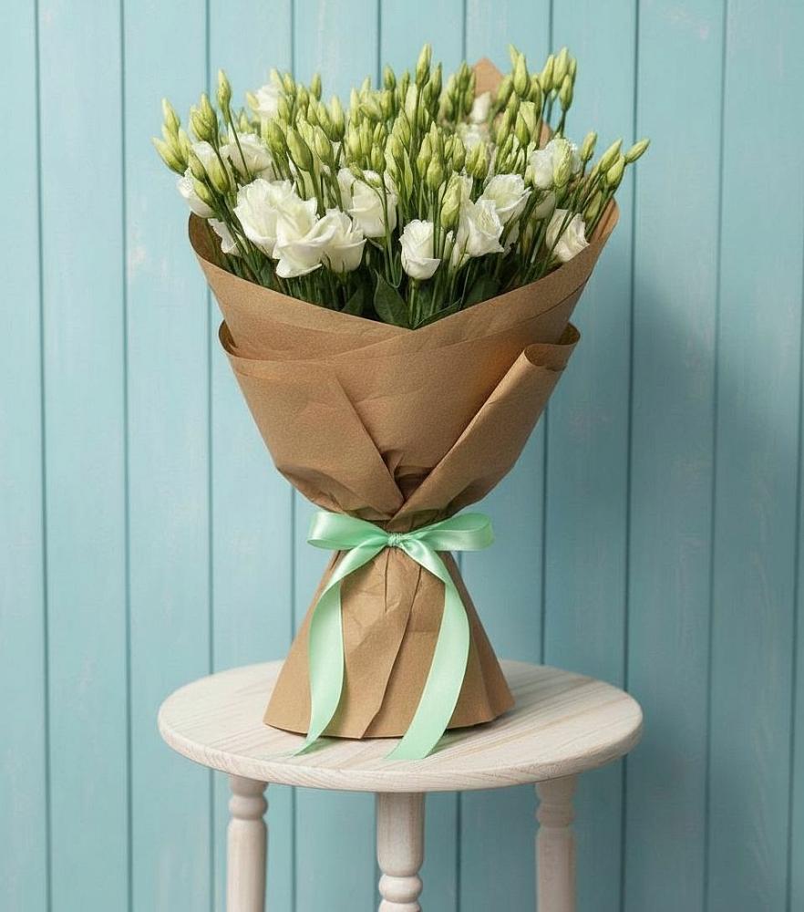 Букет цветов из: Лизиантусы в Малино