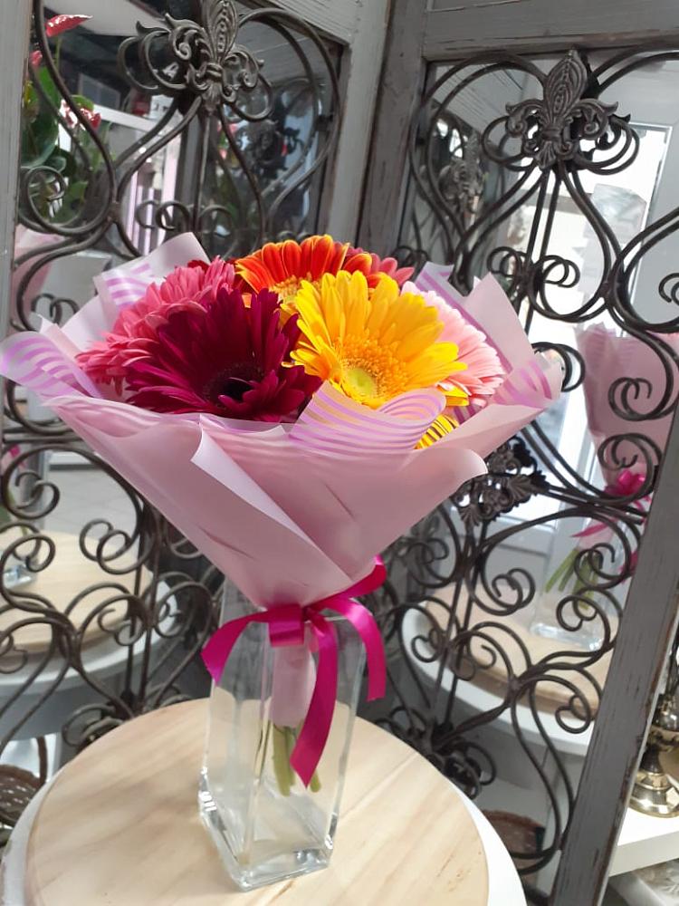 Букет цветов из: Герберы в Малино