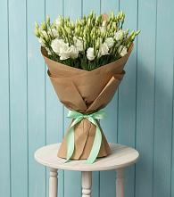 Букет цветов из:  Лизиантусы в Малино