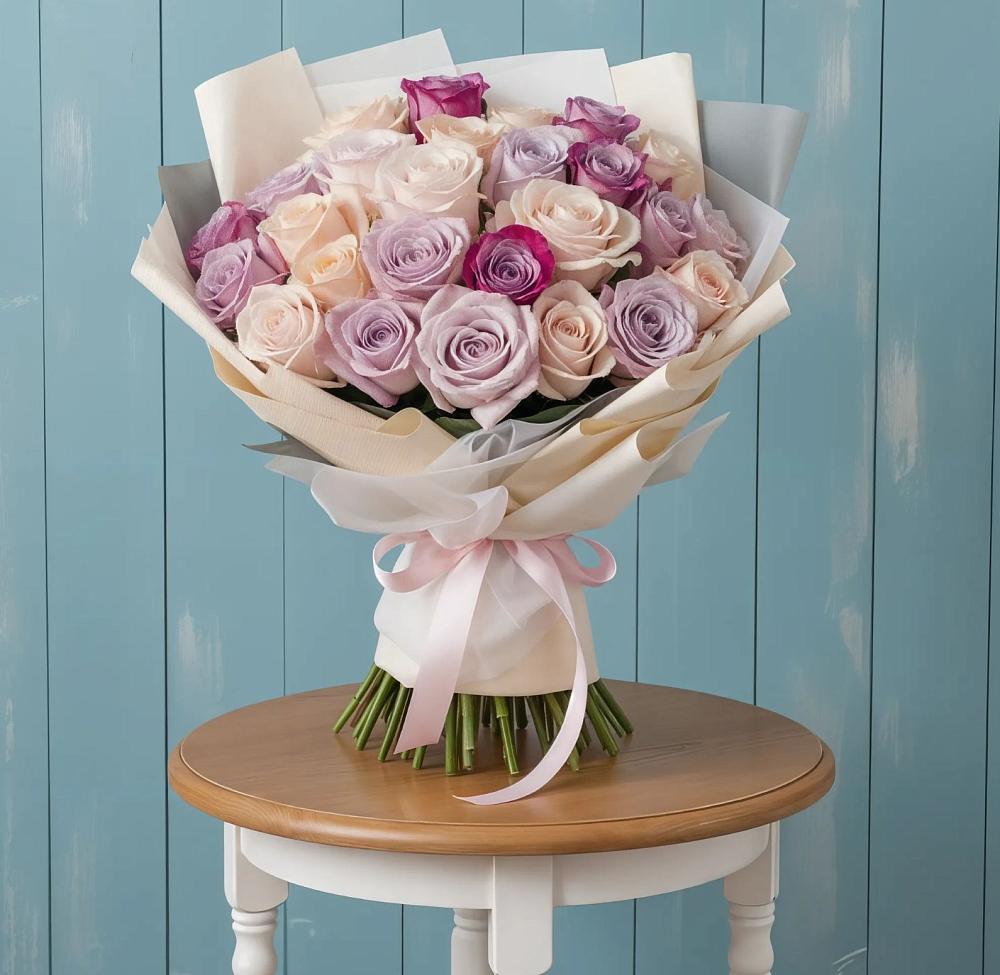 Букет цветов из: Розы в Малино