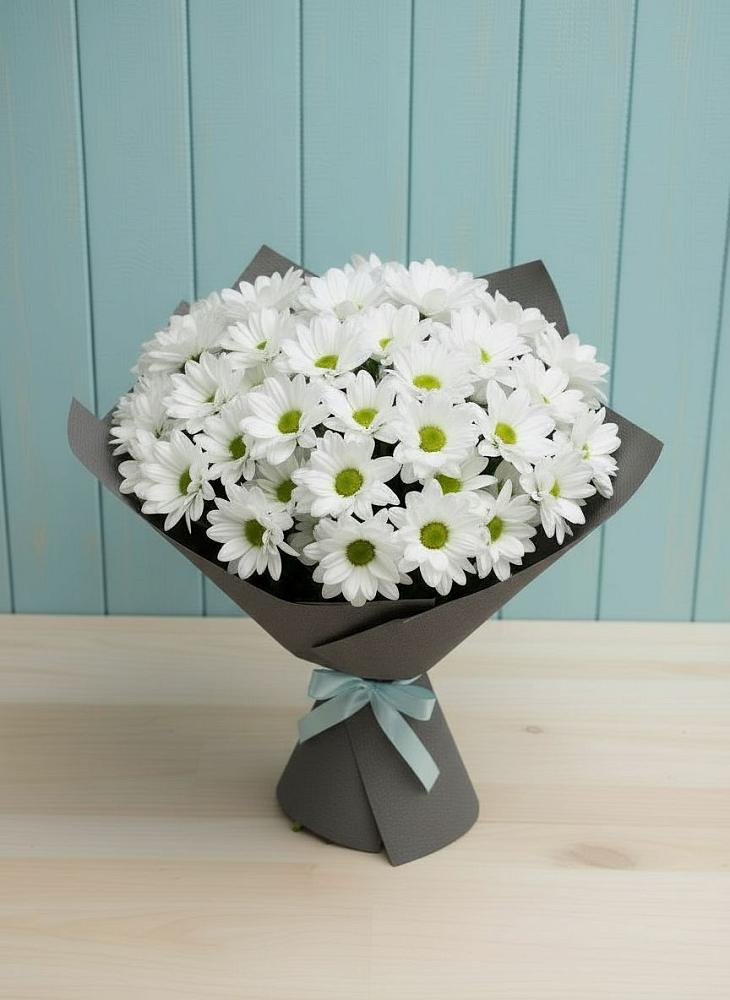 Букет цветов из: Хризантемы в Малино