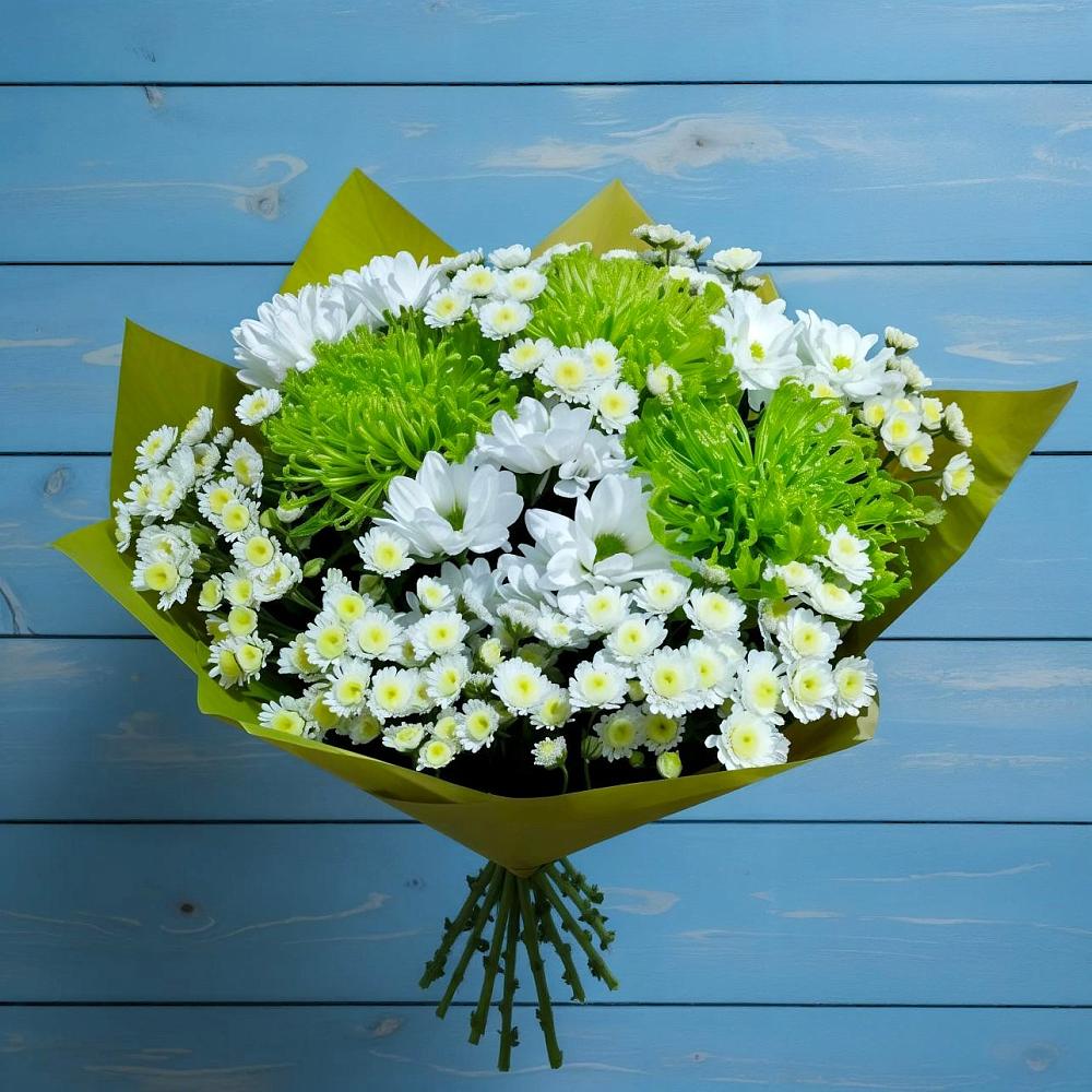 Букет цветов из: Хризантемы в Малино