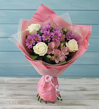 Букет цветов из:  Герберы в Малино