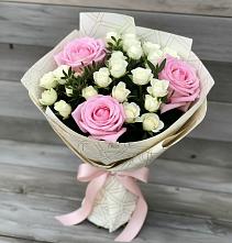 Букет цветов из:  Розы #REPLACE_PRED# Малино