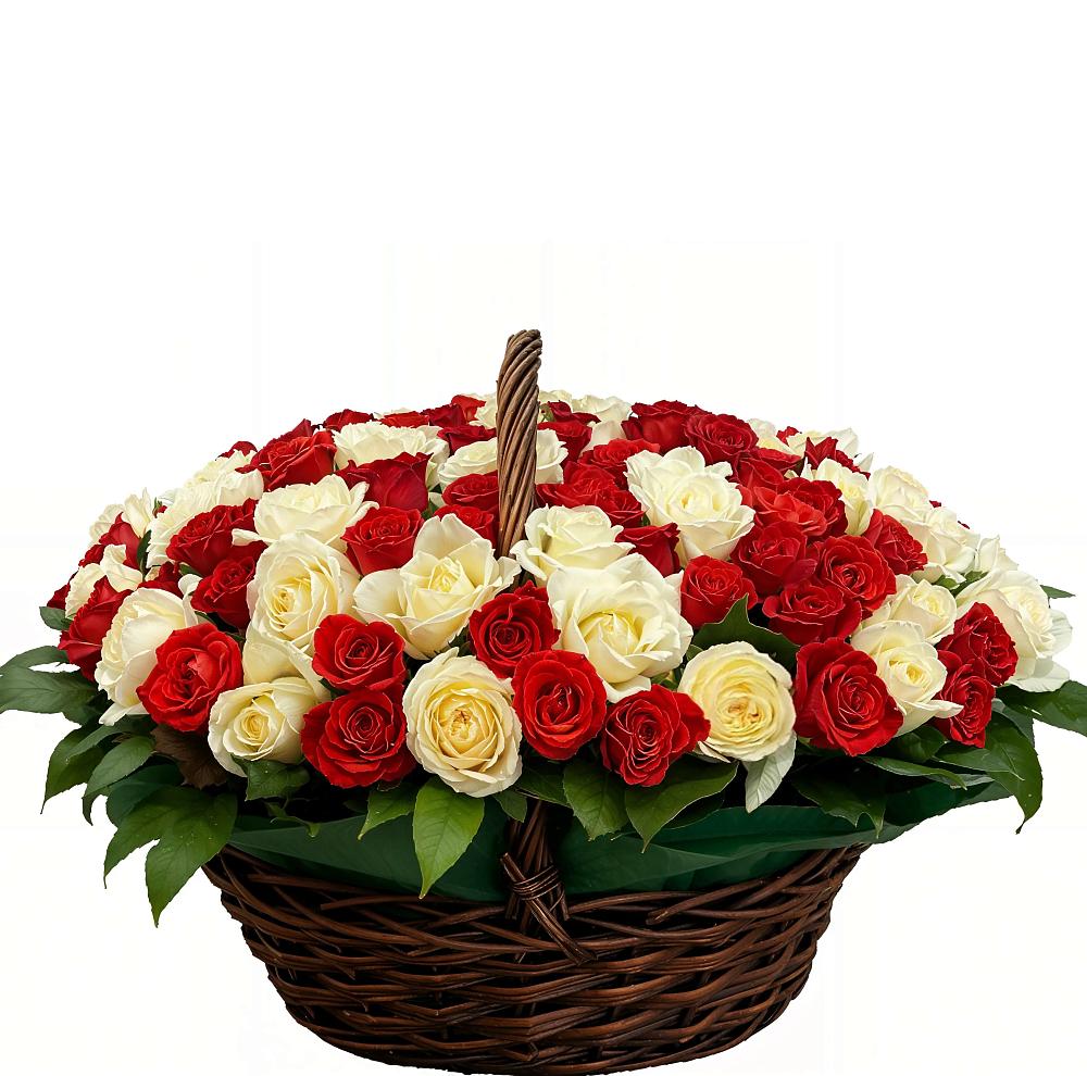 Премиум букет из: Розы в Малино