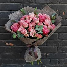 Букет цветов из:  Розы #REPLACE_PRED# Малино